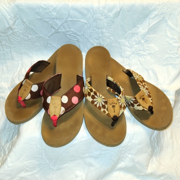 Eliza B flip flops - Picture 1 of 4